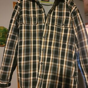 NWOT Ridgecut ToughWear Plaid Button-Up Jacket